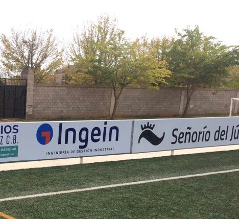 Ingein, patrocinador Campo de futbol Club atlético Ibañés