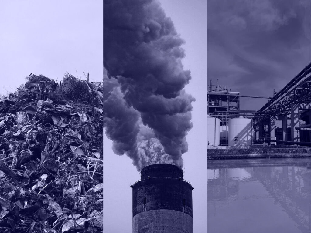 Servicios de inspección técnica ambiental de INGEIN: control de emisiones atmosféricas, vertidos líquidos y gestión de residuos